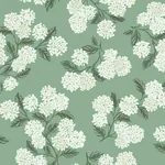 York Wallcoverings Hydrangea Jade Wallpaper - SKU RI5145