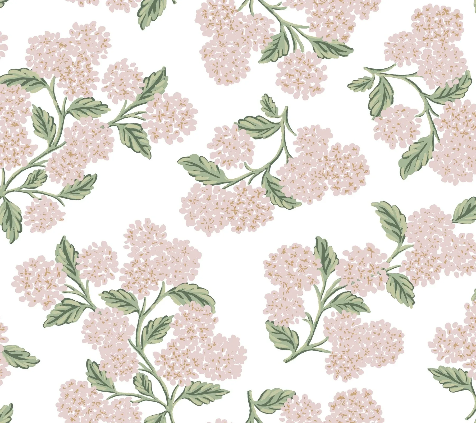 PSW1620RL | Hydrangea Pink & White Peel & Stick Wallpaper