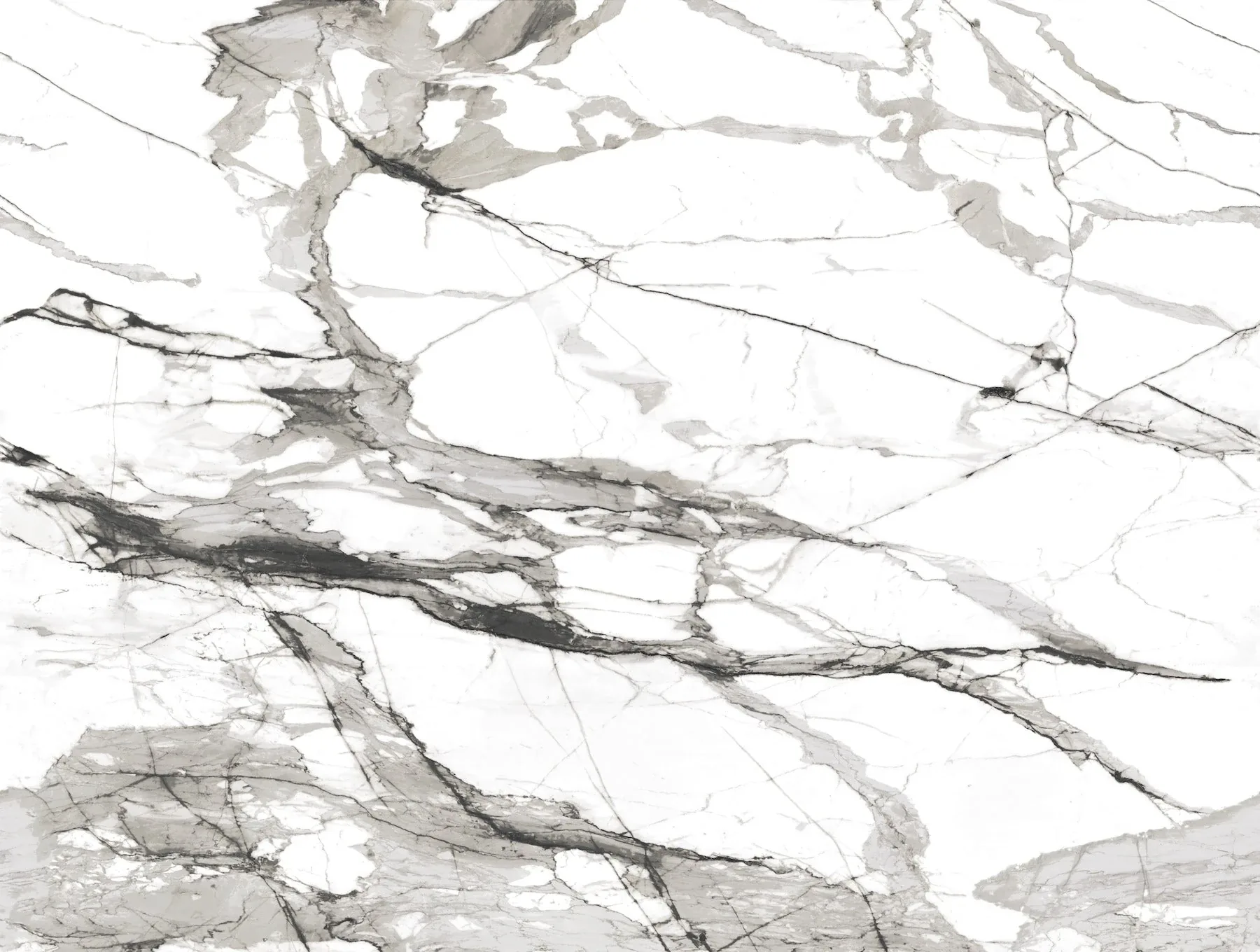 York Wallcoverings Imperial Marble Black & White Wall Mural - SKU FM1109M