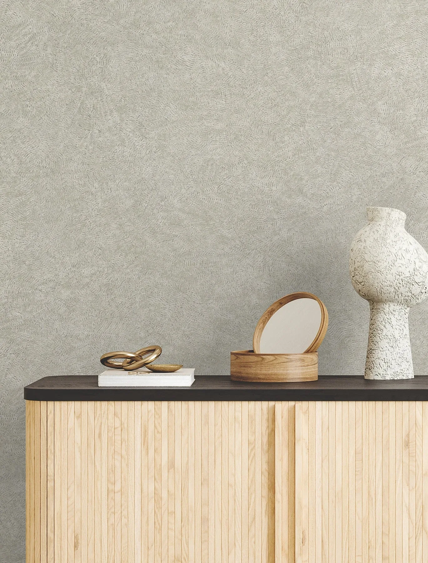 York Wallcoverings Impression Grey Wallpaper - SKU GN2614