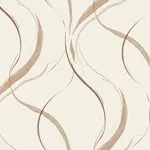 York Wallcoverings Ink Flow Baked Clay Wallpaper - SKU FM1091