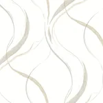York Wallcoverings Ink Flow Neutral Wallpaper - SKU FM1093