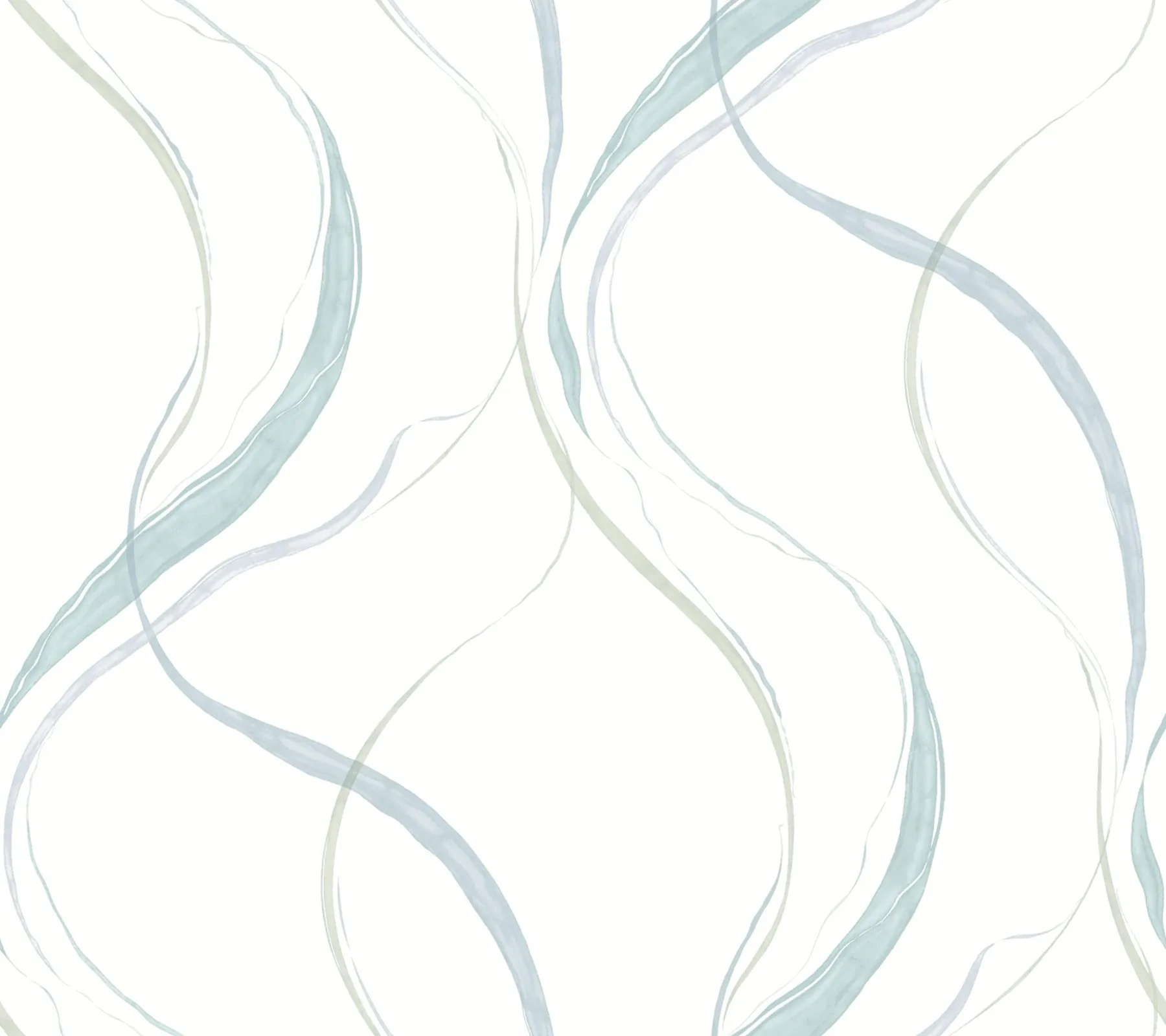 York Wallcoverings Ink Flow Seaglass Wallpaper - SKU FM1094
