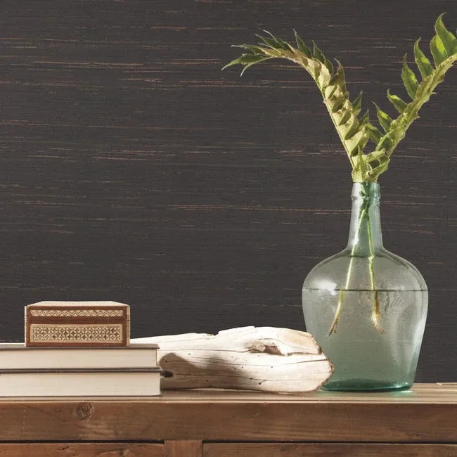 York Wallcoverings Inked Grass Charcoal Wallpaper | Wallpaper Twins York Wallcoverings Inked Grass Charcoal Wallpaper - SKU VG4415