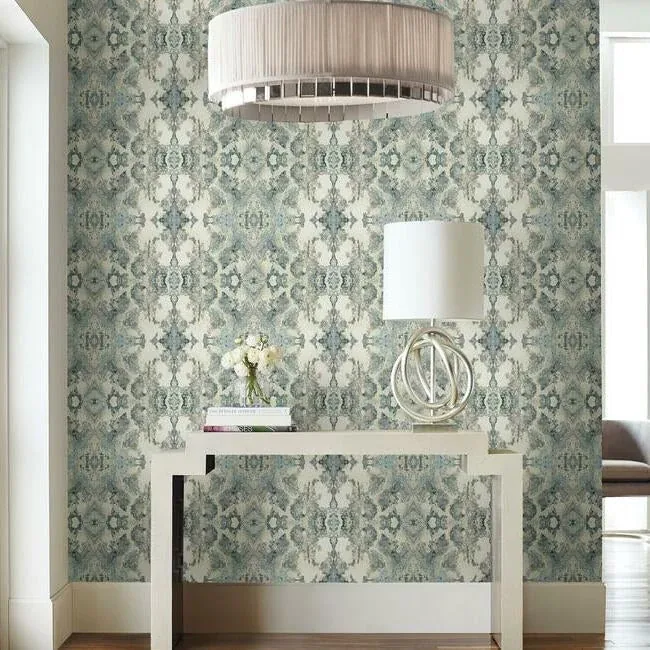 York Wallcoverings Inner Beauty Mist Peel & Stick Wallpaper - SKU PSW1090RL