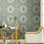 York Wallcoverings Inner Beauty Mist Peel & Stick Wallpaper - SKU PSW1090RL