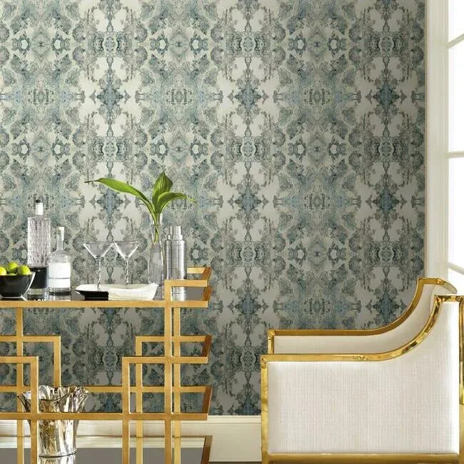 York Wallcoverings Inner Beauty Mist Peel & Stick Wallpaper - SKU PSW1090RL