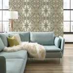 York Wallcoverings Inner Beauty Off White Wallpaper - SKU DN3717