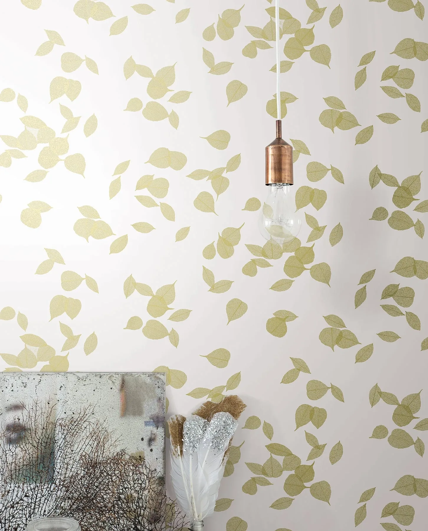 York Wallcoverings Inner Peace Champagne Peel & Stick Wallpaper - SKU PSW1563RL