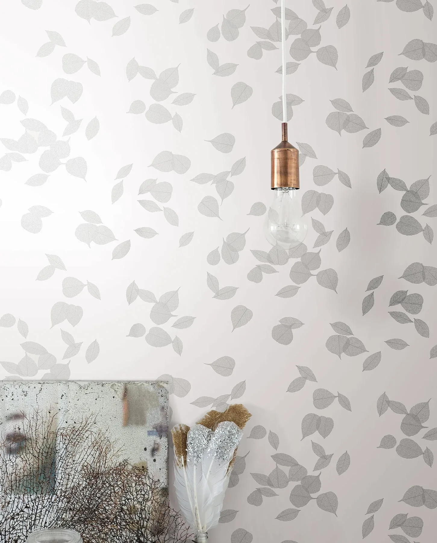 York Wallcoverings Inner Peace Salt Grey Peel & Stick Wallpaper - SKU PSW1562RL