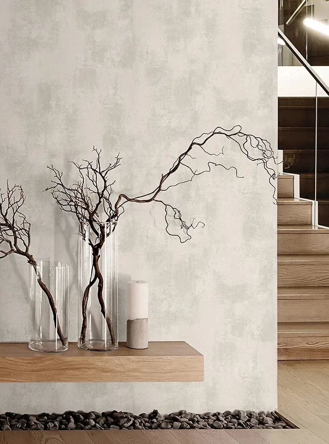 York Wallcoverings Italian Plaster Pearl Wallpaper - SKU SI18561
