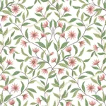 York Wallcoverings Jasmine Coral Wallpaper - SKU GO8252