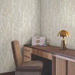 York Wallcoverings Joyful Dancers Nude Wallpaper - SKU ZM2834