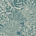 York Wallcoverings Jungle Leaves Teal Wallpaper | Wallpaper Twins York Wallcoverings Jungle Leaves Teal Wallpaper - SKU SS2572
