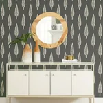 York Wallcoverings Juniper Tree Black & Taupe Wallpaper - SKU SS2607