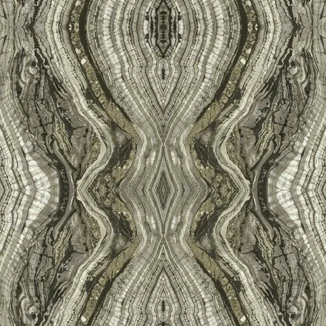 PSW1110RL | Kaleidoscope Dark Grey Peel & Stick Wallpaper