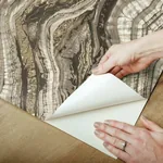York Wallcoverings Kaleidoscope Dark Grey Peel & Stick Wallpaper - SKU PSW1110RL