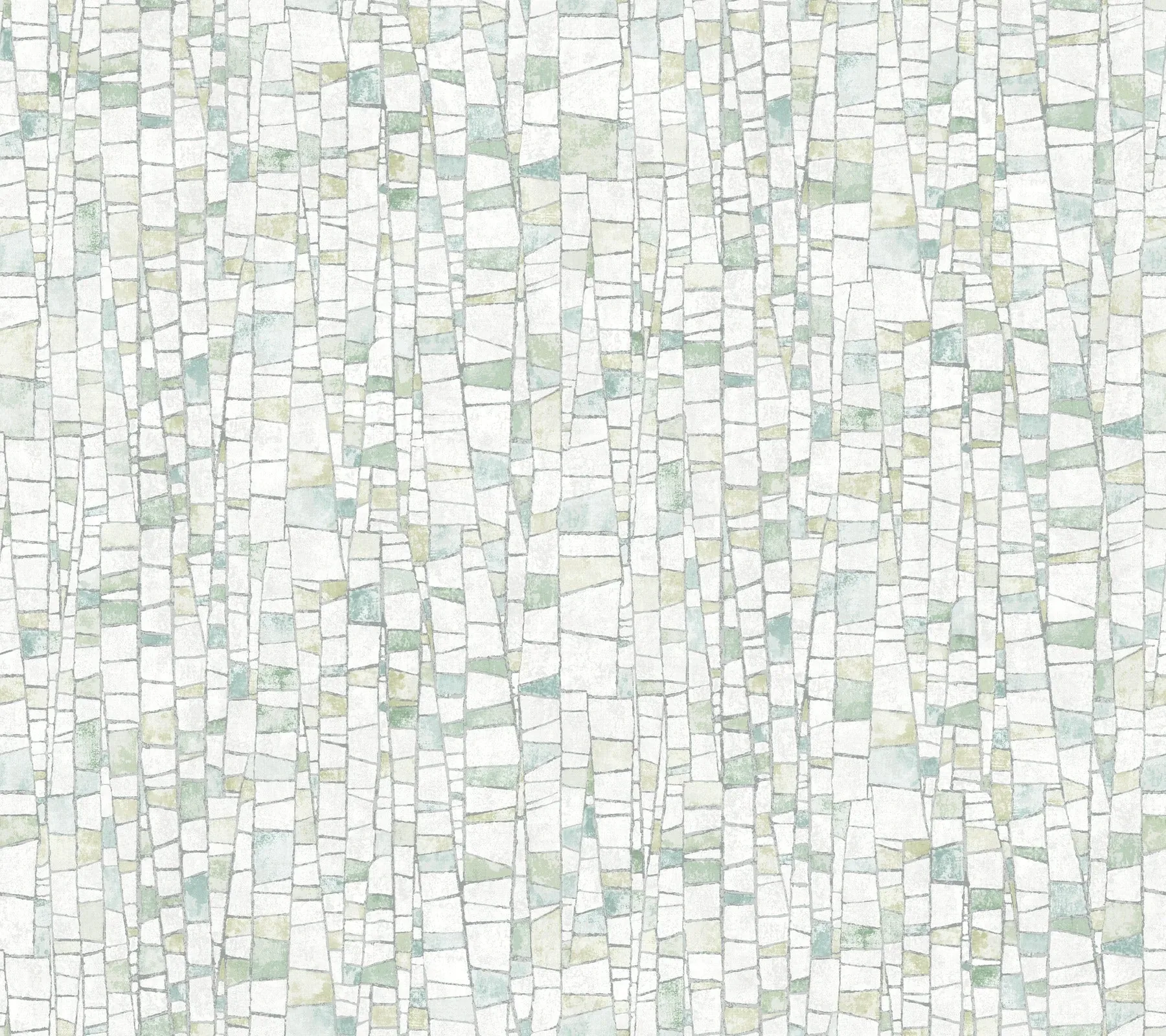 FM1084 | Kaleidoscopic Green Wallpaper