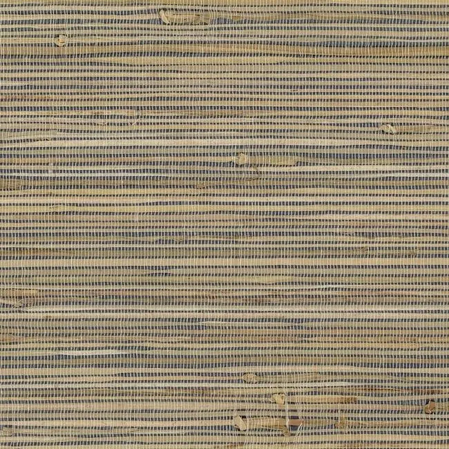 York Wallcoverings Knotted Grass Brown Wallpaper - SKU VG4436