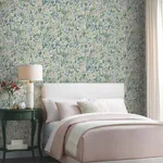 York Wallcoverings Lea Indigo Peel & Stick Wallpaper - SKU PSW1468RL