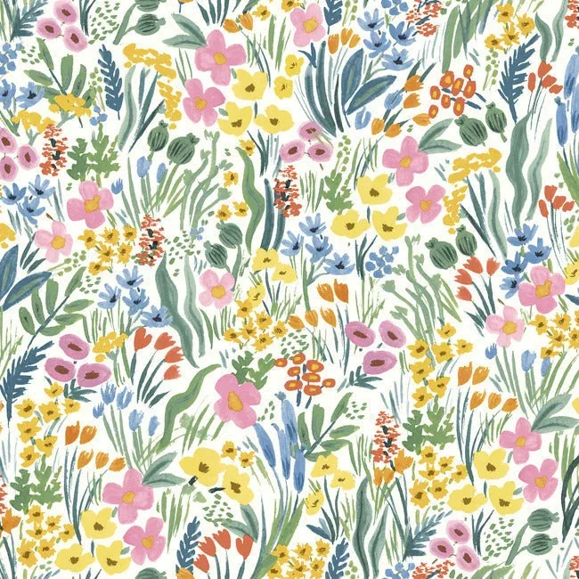 York Wallcoverings Lea White Peel & Stick Wallpaper - SKU PSW1465RL