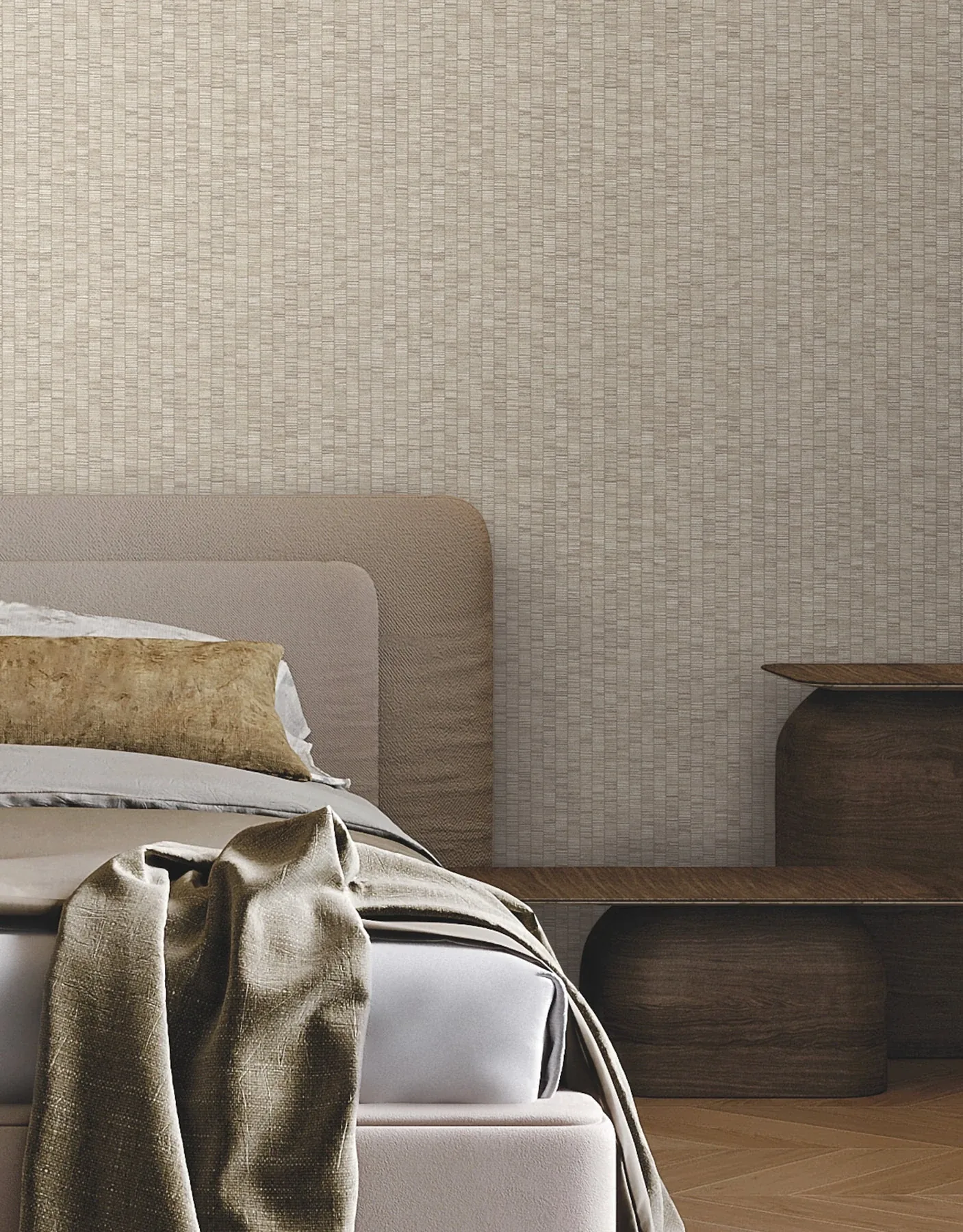 York Wallcoverings Lemuria Beige Wallpaper - SKU SI6571