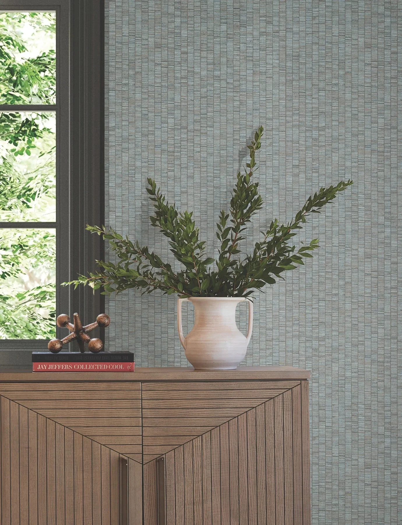 York Wallcoverings Lemuria Blue Wallpaper - SKU SI6576