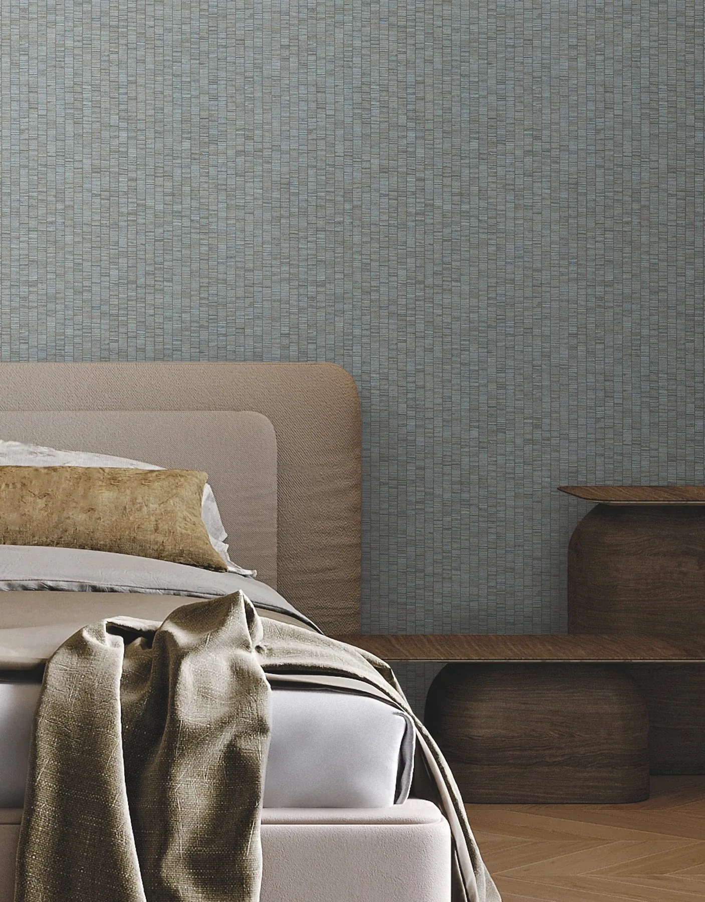 York Wallcoverings Lemuria Blue Wallpaper - SKU SI6576