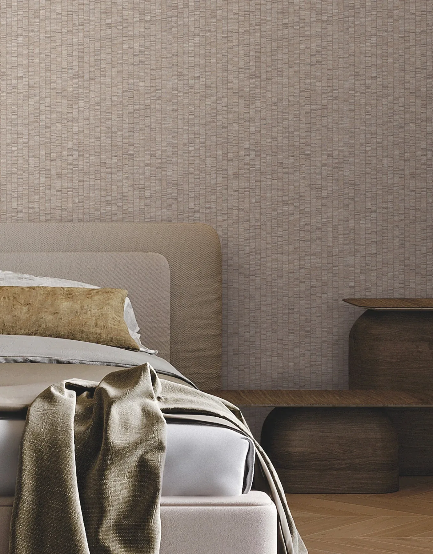 York Wallcoverings Lemuria Taupe Wallpaper - SKU SI6575