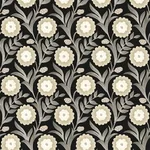 York Wallcoverings Lillian Black Floral Vine Peel & Stick Wallpaper - SKU PSW1581RL