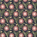 York Wallcoverings Lillian Blue Floral Vine Peel & Stick Wallpaper - SKU PSW1580RL