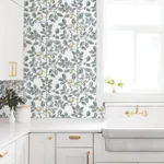 York Wallcoverings Limoncello Toile Forest Wallpaper - SKU RT7914