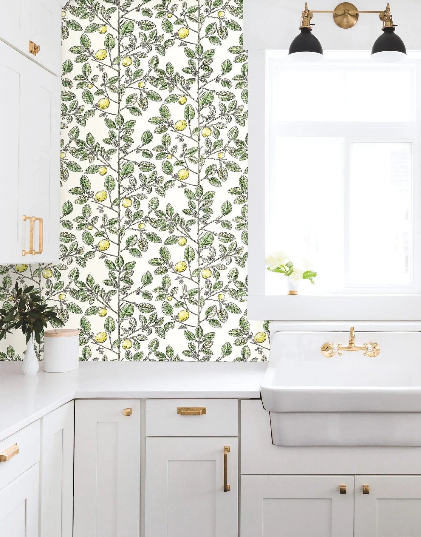 York Wallcoverings Limoncello Toile Green Wallpaper - SKU RT7911