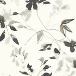 York Wallcoverings Linden Flower Black Peel & Stick Wallpaper | Wallpaper Twins York Wallcoverings Linden Flower Black Peel & Stick Wallpaper - SKU PSW1103RL