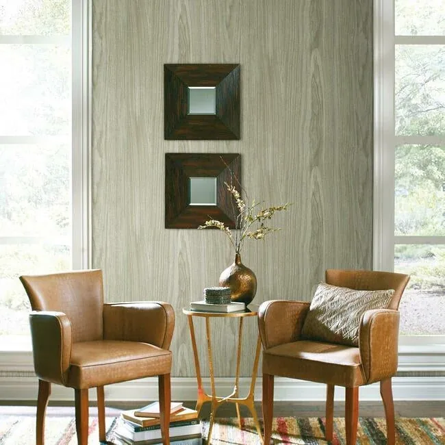 York Wallcoverings Linden Grey Peel & Stick Wallpaper - SKU PSW1275RL