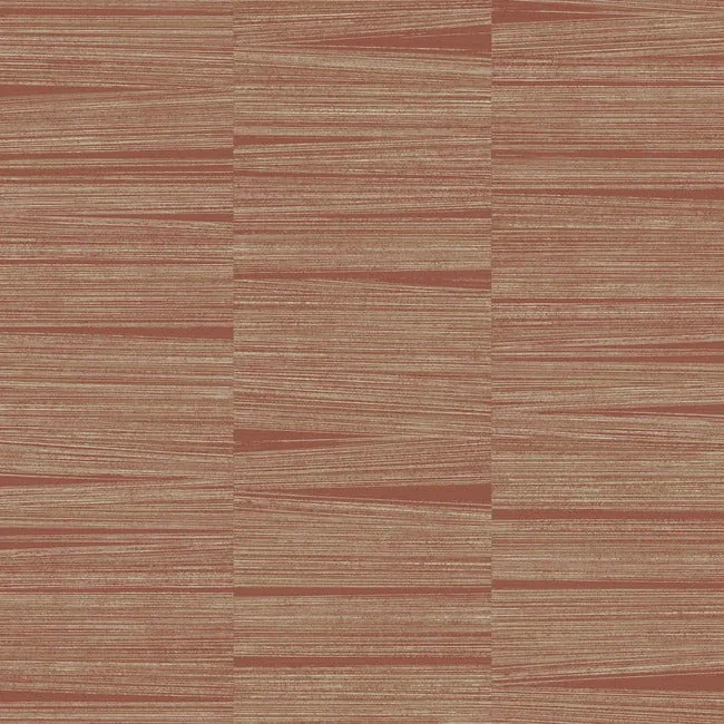 York Wallcoverings Line Stripe Brick Wallpaper - SKU OI0662