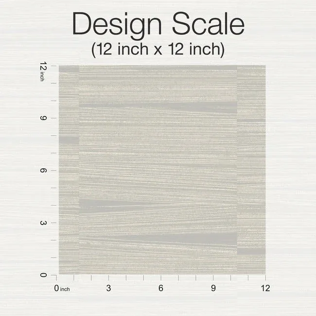 York Wallcoverings Line Stripe Grey Wallpaper - SKU OI0664
