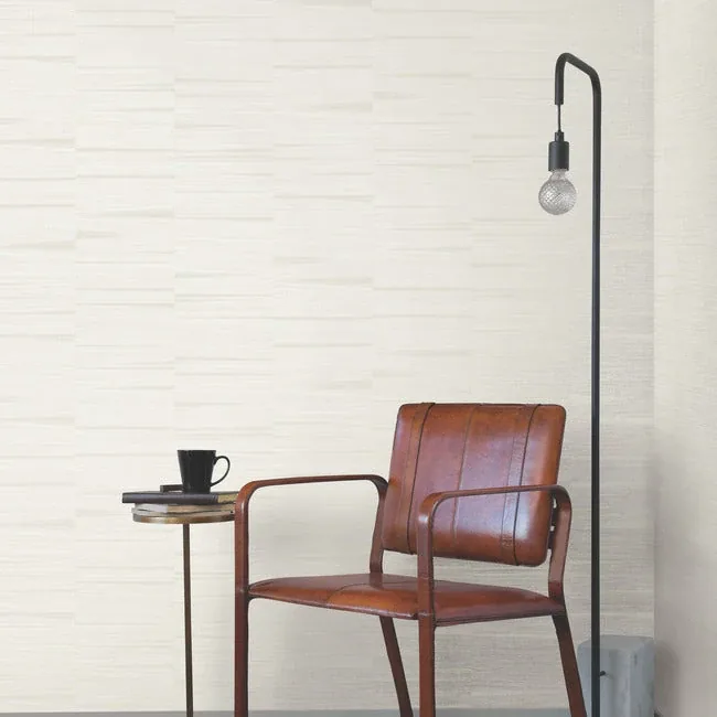 York Wallcoverings Line Stripe Putty Wallpaper - SKU OI0666