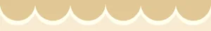 York Wallcoverings Linen Scallop Wallpaper Trim - SKU RF7521B