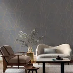 York Wallcoverings Lisle Sapphire Wallpaper - SKU SI6820
