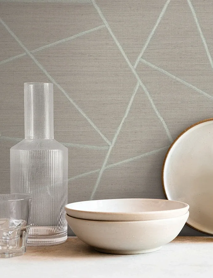 York Wallcoverings Lisle Smoke Wallpaper - SKU SI6824