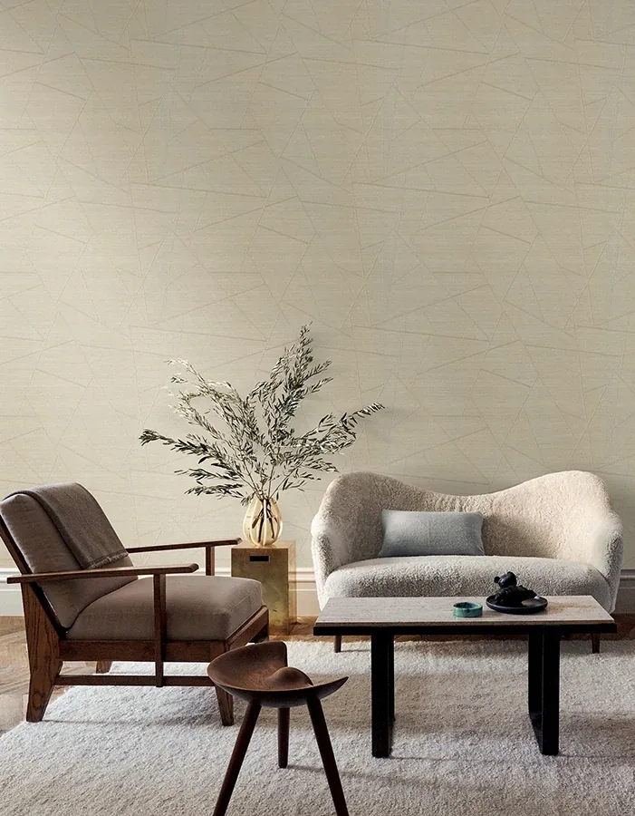 York Wallcoverings Lisle Toasted Almond Wallpaper - SKU SI6822