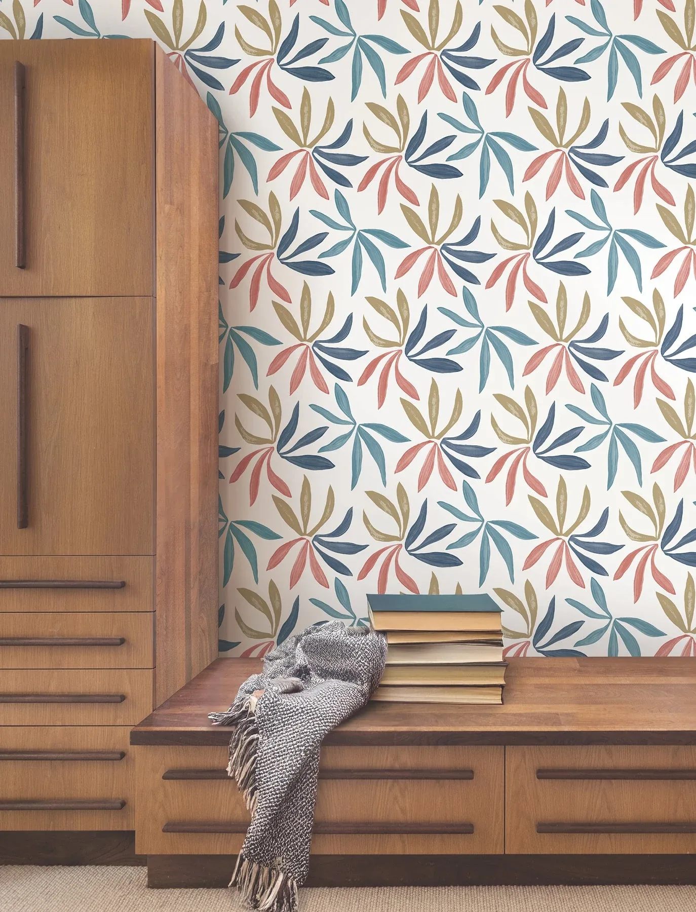 York Wallcoverings Little Garden Multicolor Wallpaper - SKU ZM2811