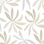 York Wallcoverings Little Garden Neutral & Pearl Wallpaper - SKU ZM2815