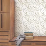York Wallcoverings Little Garden Neutral & Pearl Wallpaper - SKU ZM2815