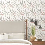 York Wallcoverings Little Garden Nude & Blush Wallpaper - SKU ZM2814