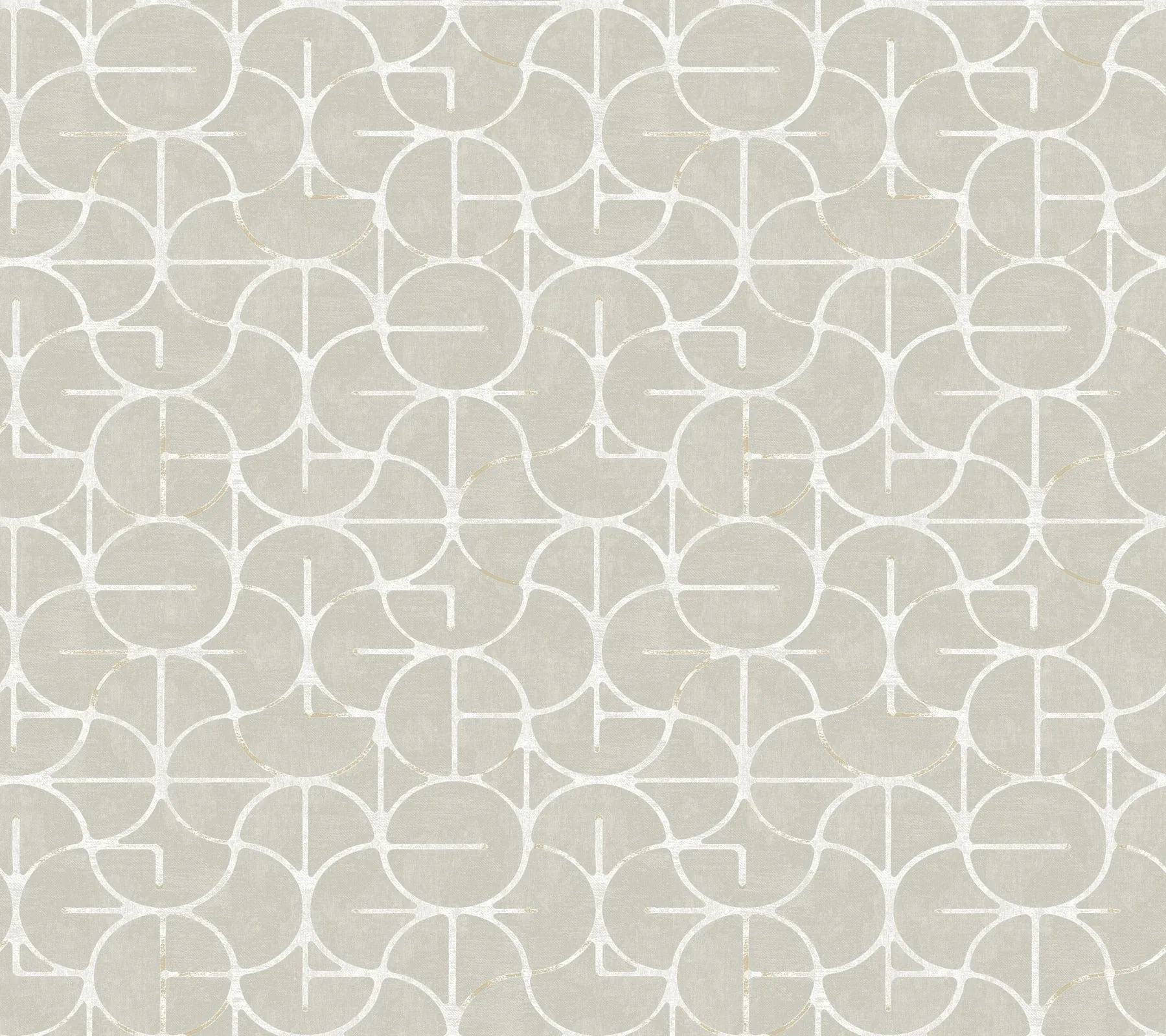 FM1102 | Looking Glass Grey & Silver Wallpaper