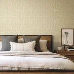 York Wallcoverings Looking Glass Straw Wallpaper - SKU FM1101