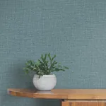 York Wallcoverings Loom Denim Wallpaper - SKU SI26147