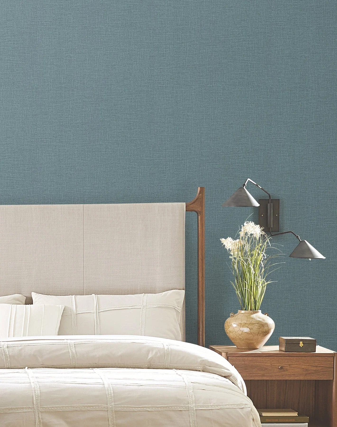 York Wallcoverings Loom Denim Wallpaper - SKU SI26147